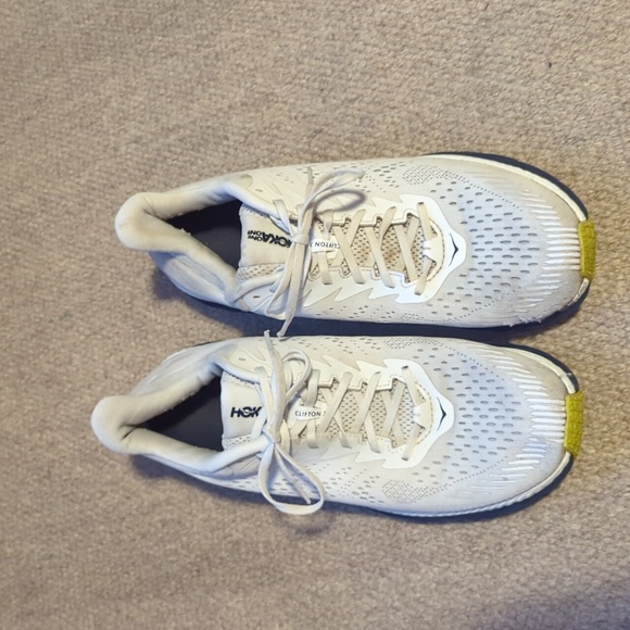 Mens Hoka one one Clifton 7 running shoes - Picture 4 of 9